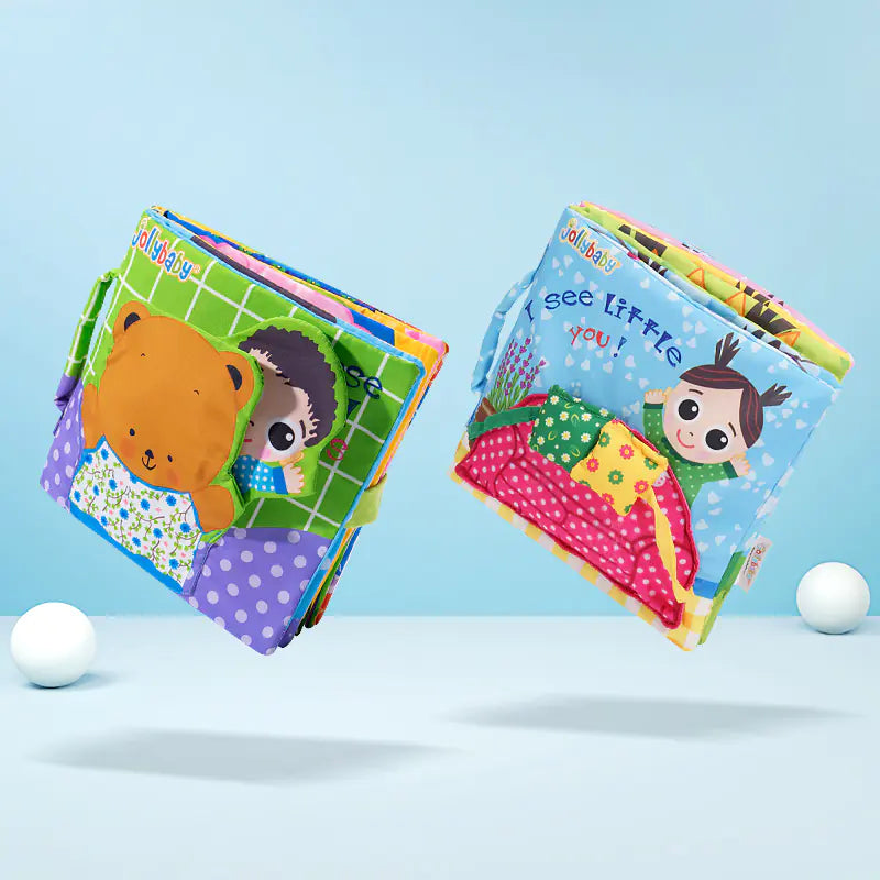 Jollybaby 3D Fabric Book for Babies 0-3 Years