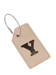 2024 New Steel Wire Luggage Tag PU Luggage Label 26