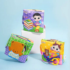 Jollybaby 3D Fabric Book for Babies 0-3 Years