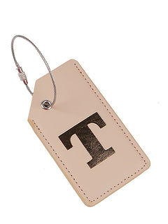 2024 New Steel Wire Luggage Tag PU Luggage Label 26