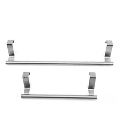 Stainless Steel Single Rod Towel Rack for Cabinet Doors