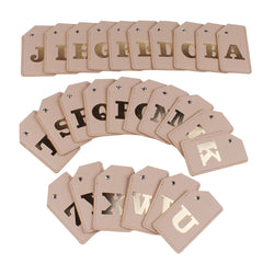 2024 New Steel Wire Luggage Tag PU Luggage Label 26