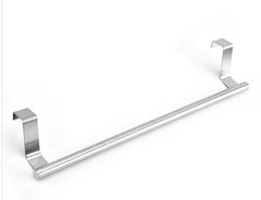 Stainless Steel Single Rod Towel Rack for Cabinet Doors