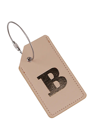 2024 New Steel Wire Luggage Tag PU Luggage Label 26