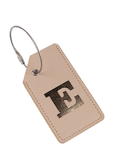 2024 New Steel Wire Luggage Tag PU Luggage Label 26