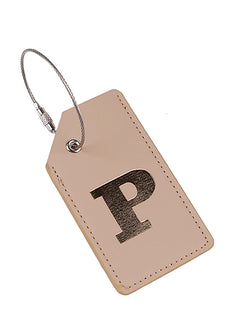2024 New Steel Wire Luggage Tag PU Luggage Label 26