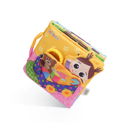 Jollybaby 3D Fabric Book for Babies 0-3 Years