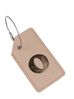 2024 New Steel Wire Luggage Tag PU Luggage Label 26