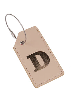 2024 New Steel Wire Luggage Tag PU Luggage Label 26