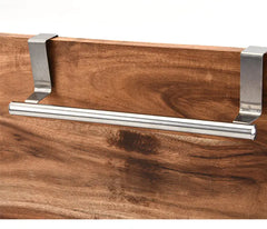 Stainless Steel Single Rod Towel Rack for Cabinet Doors