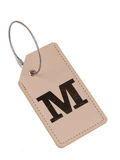 2024 New Steel Wire Luggage Tag PU Luggage Label 26