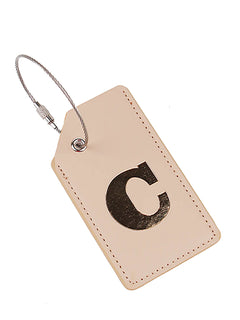 2024 New Steel Wire Luggage Tag PU Luggage Label 26