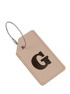 2024 New Steel Wire Luggage Tag PU Luggage Label 26