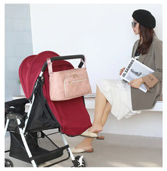 PU Leather Stroller Bag for New Mums and Babies